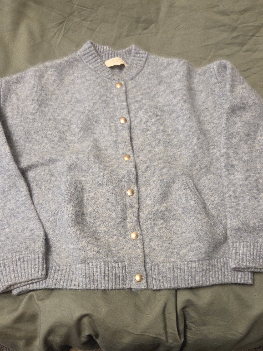 Sezane Eddy Jacket Grey - Size S